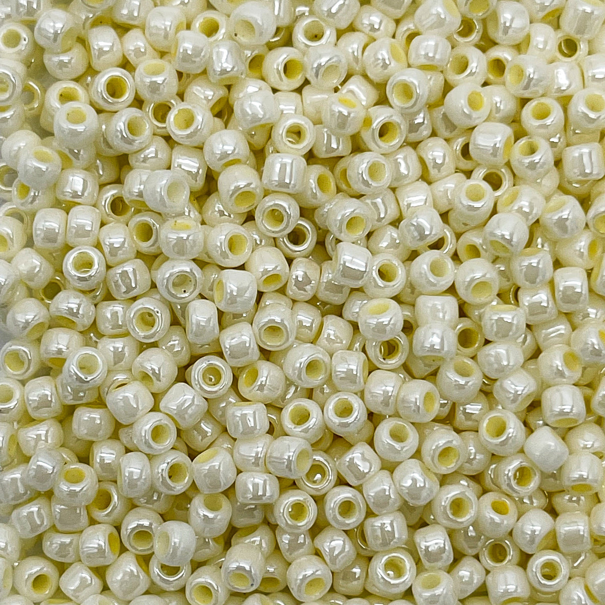 Japanese Glass Seed Beads Size 8/0-421B Opaque Ivory Satin – Ayla's  Originals