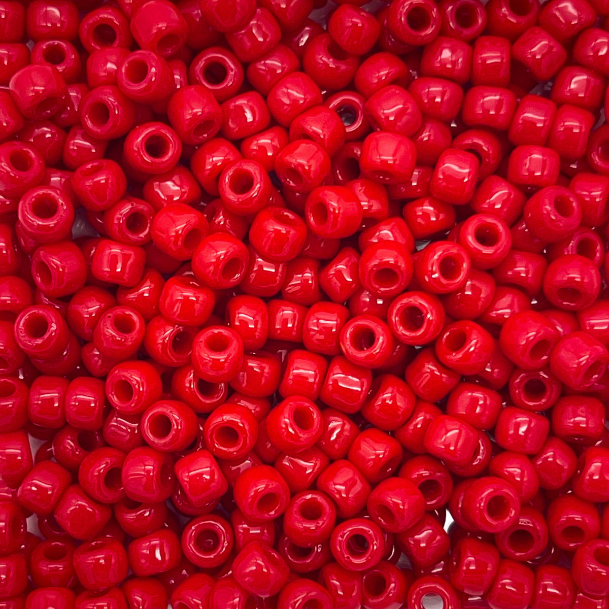 Japanese Glass Seed Beads Size 6/0-408 Opaque Red
