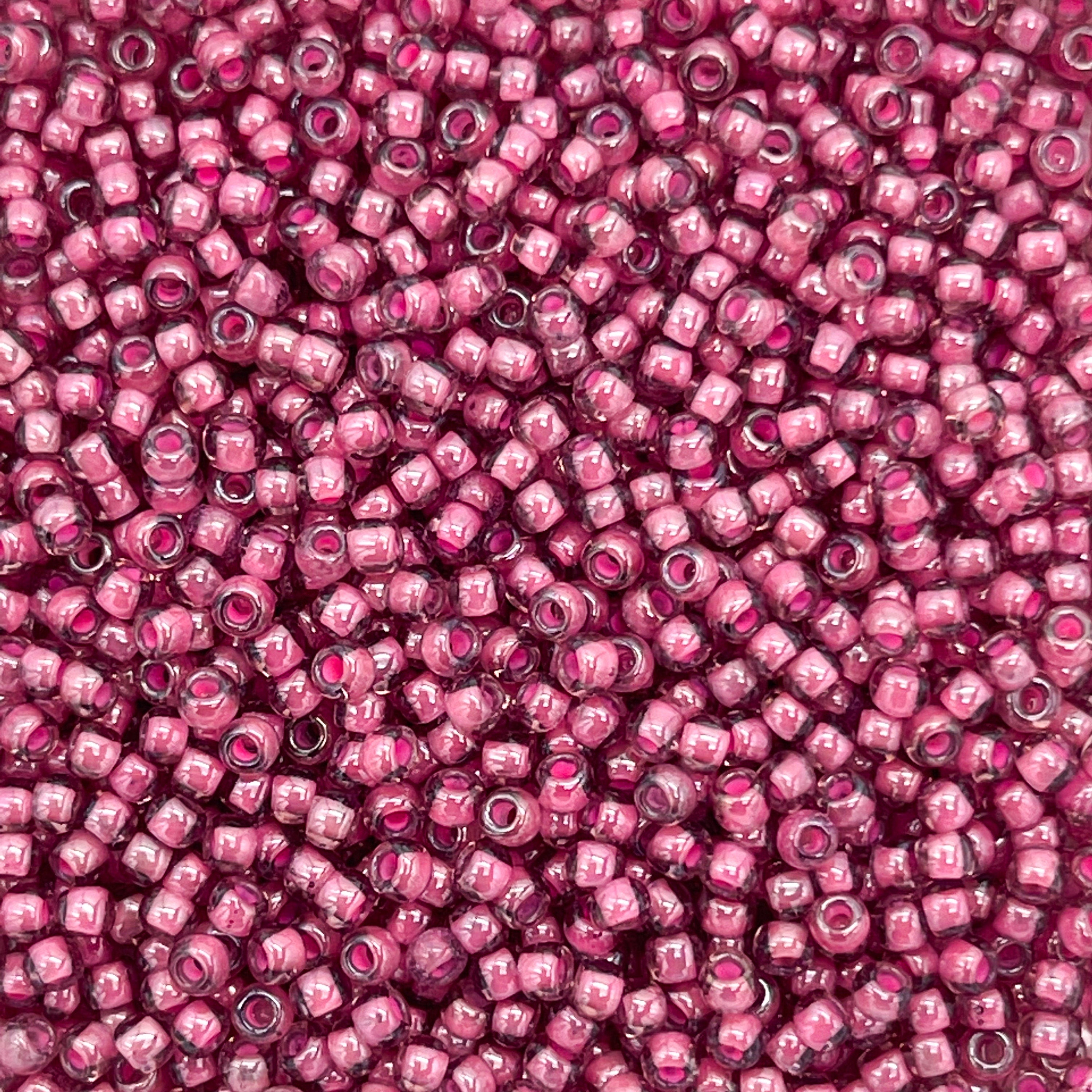  PH PandaHall About 6000pcs 11/0 Glass Seed Beads Opaque Red  Round Pony Bead Mini Spacer Beads Diameter 2mm for Jewelry Making : Arts,  Crafts & Sewing