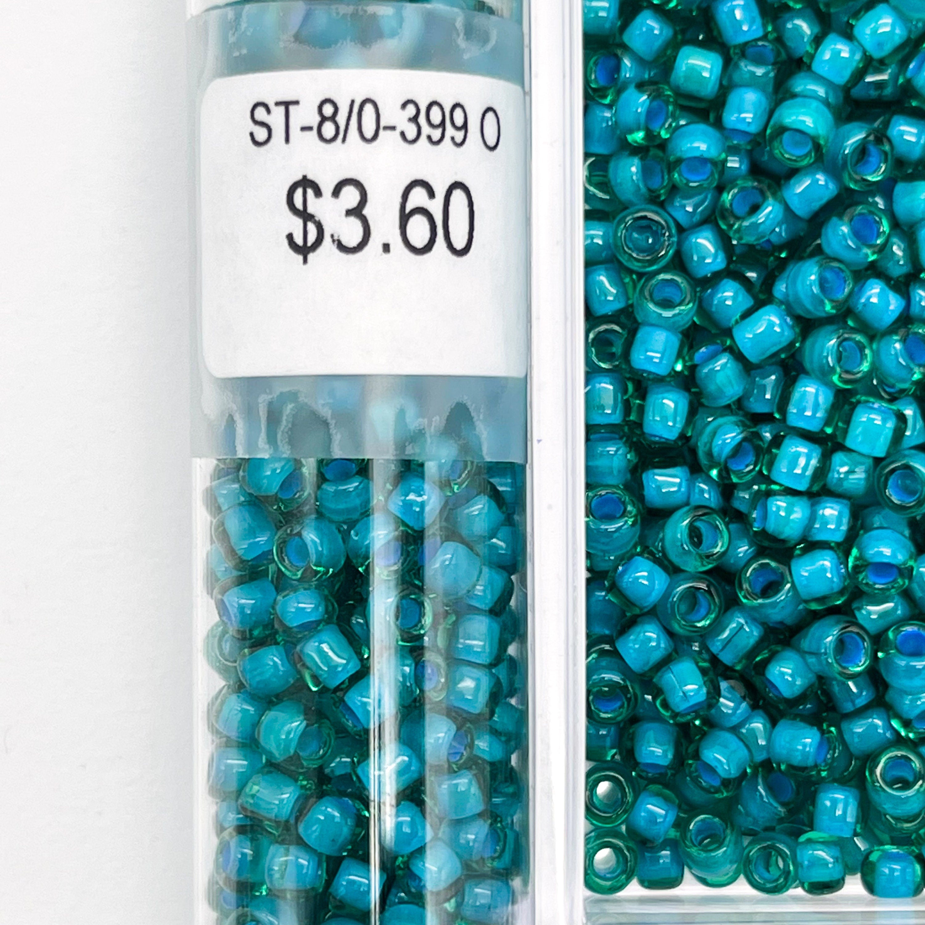 Japanese Glass Seed Beads Size 6/0-401 Black – Ayla's Originals